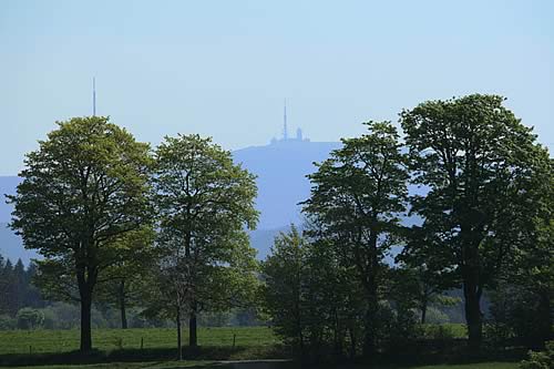 Blick zum Brocken