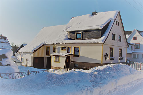 Das Haus im Winter